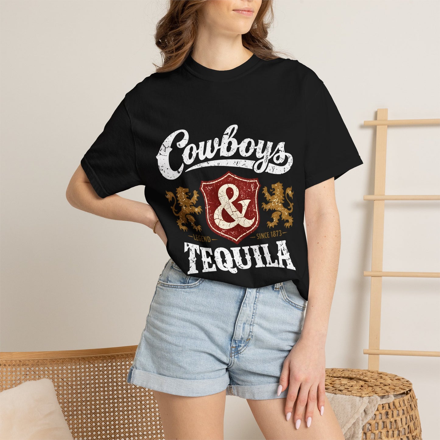 Crest & Lions Vintage Shield T-Shirt
