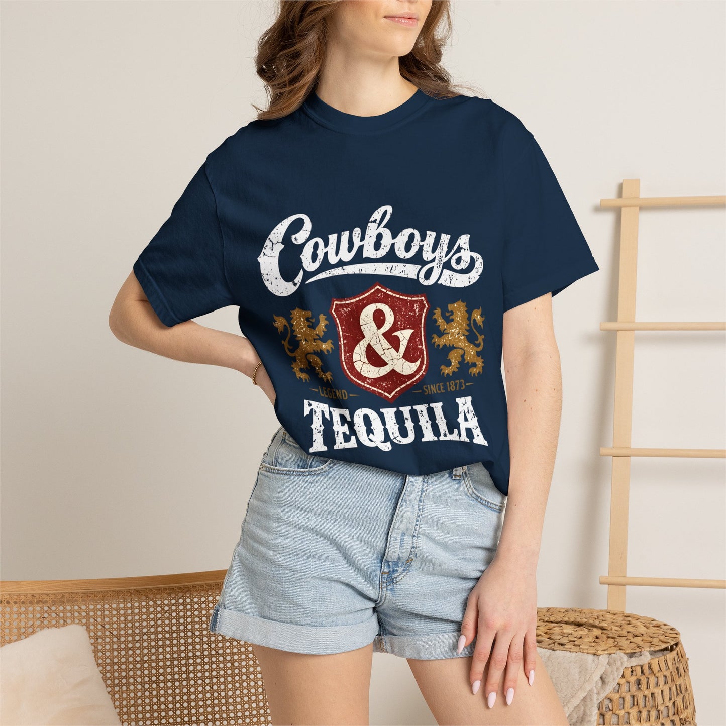 Crest & Lions Vintage Shield T-Shirt