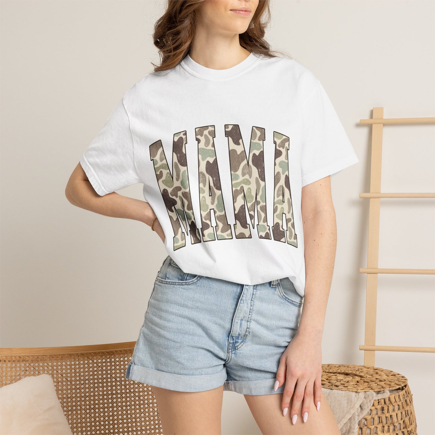 Mama Camo T-Shirt — Camo Print Mother's Day Tee