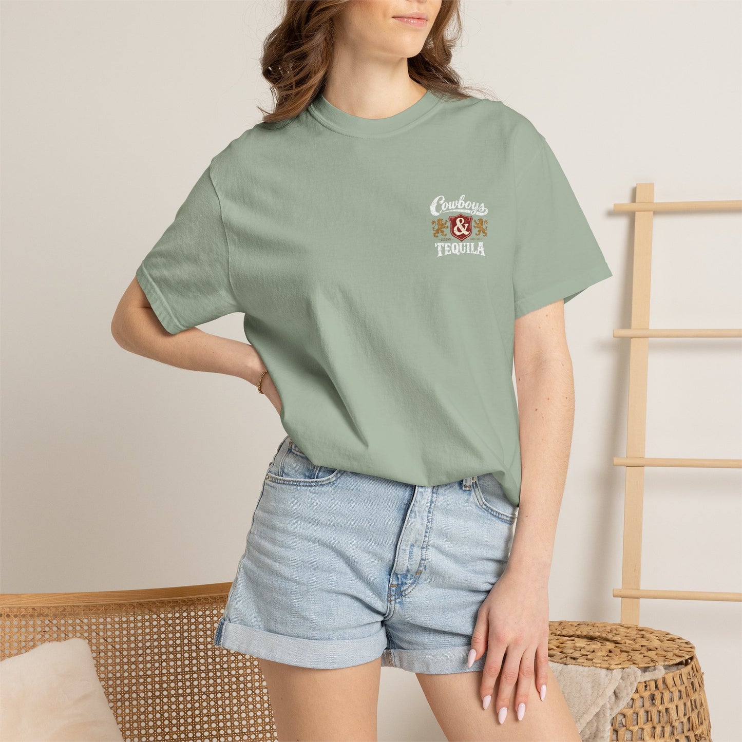 Cowboys & Tequila Graphic T-Shirt