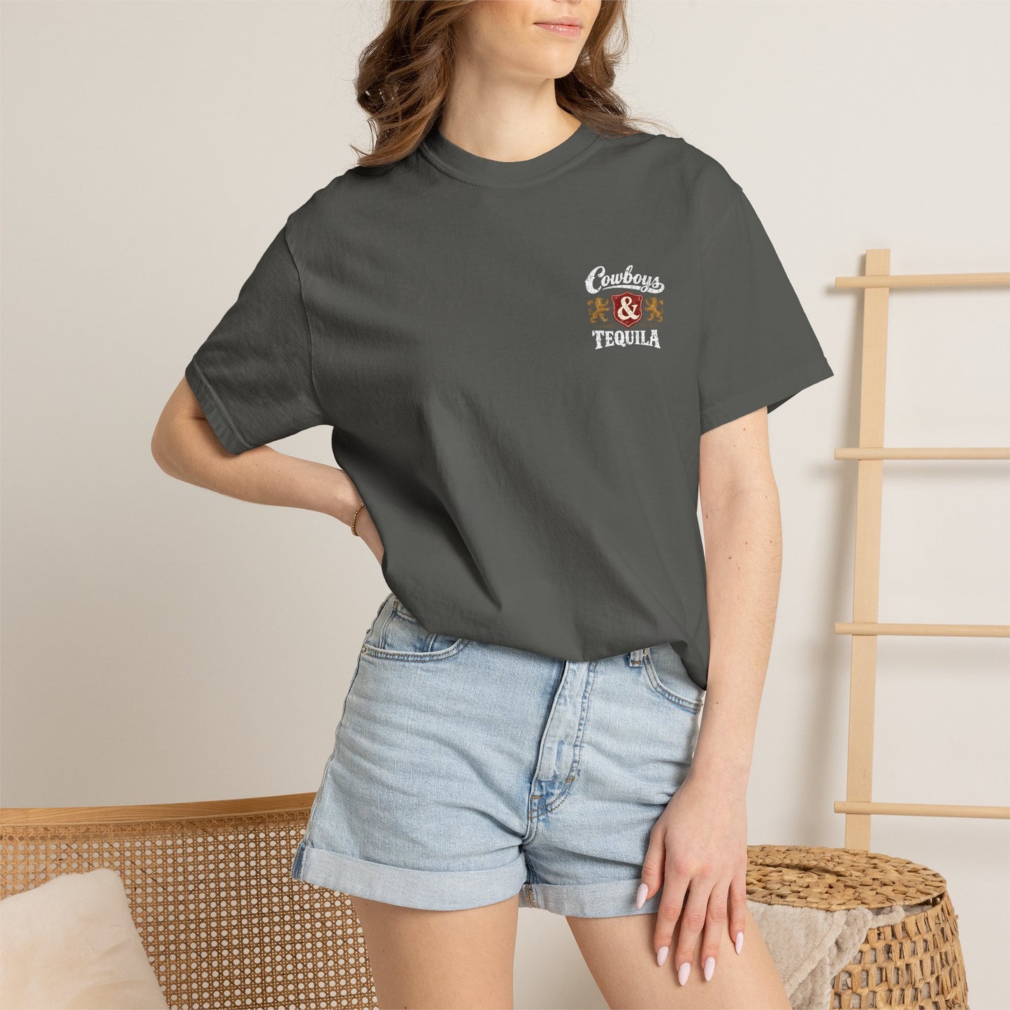 Cowboys & Tequila Graphic T-Shirt