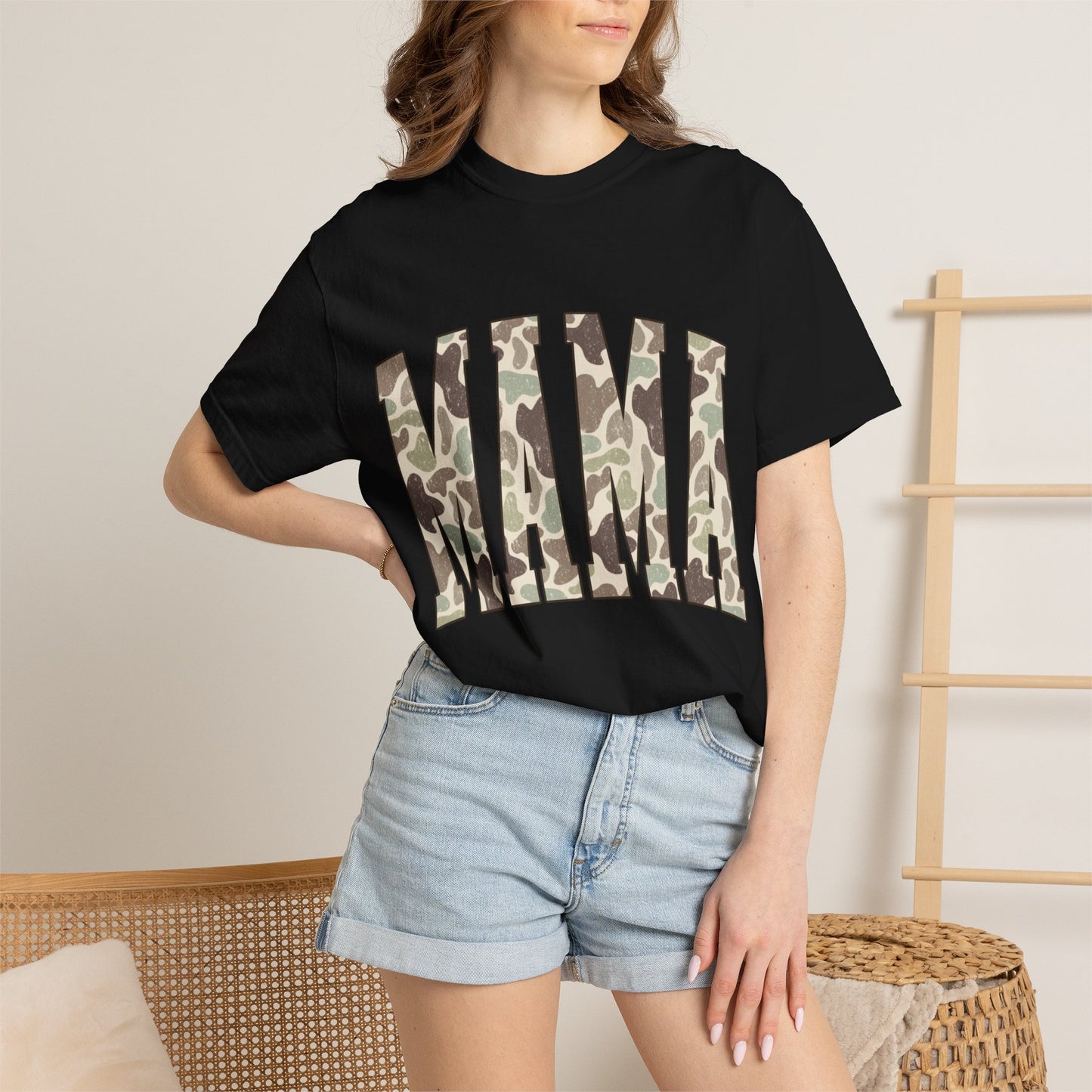 Mama Camo T-Shirt — Camo Print Mother's Day Tee