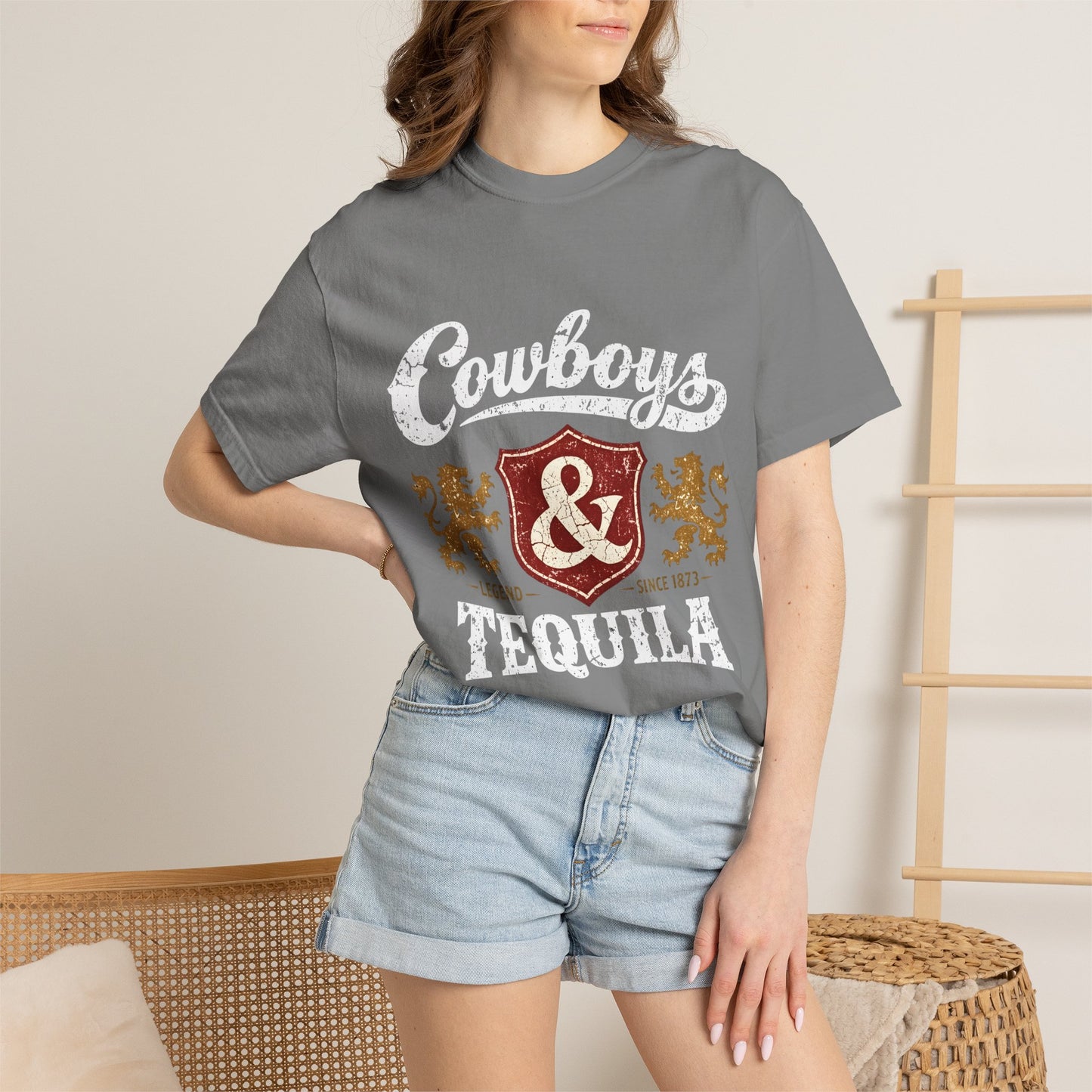 Crest & Lions Vintage Shield T-Shirt