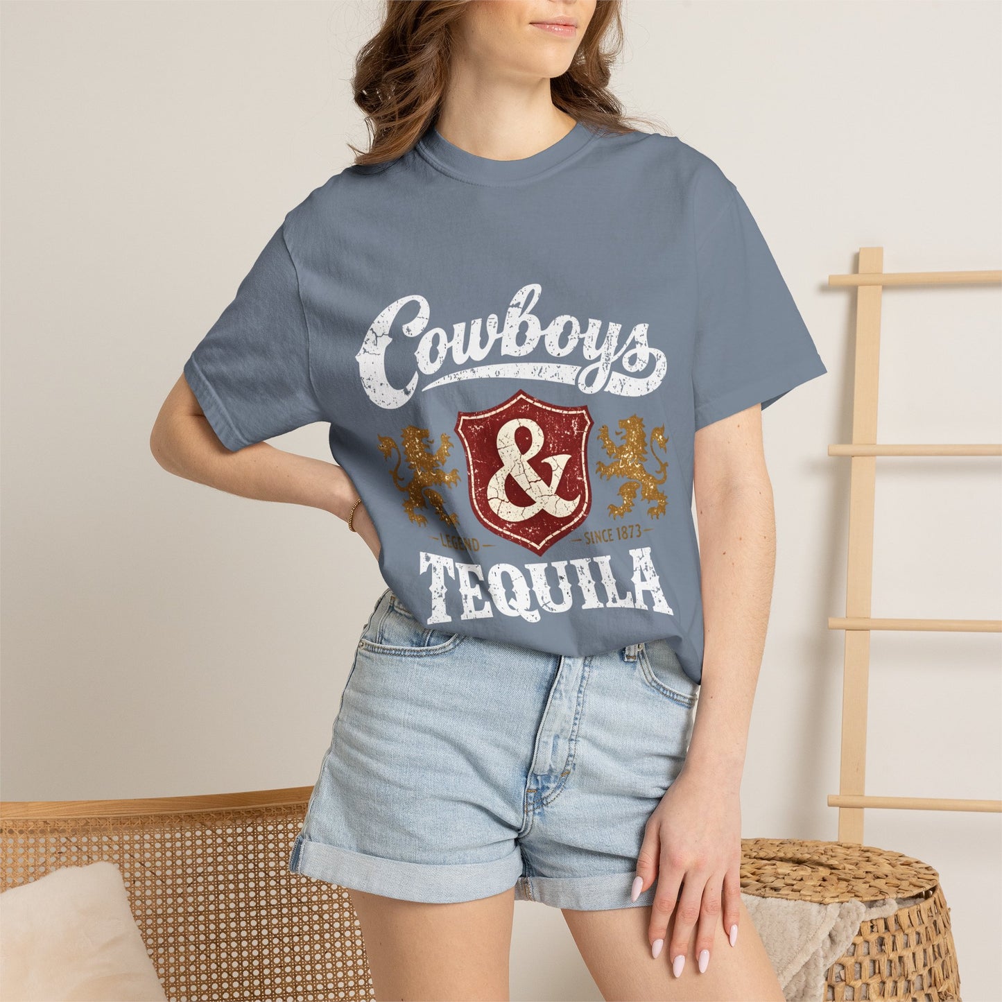 Crest & Lions Vintage Shield T-Shirt